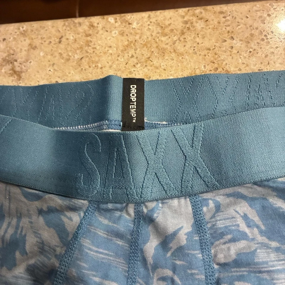 NWOT SAXX DropTemp® Cooling Cotton Boxer Brief 6" Size XXL - Image 4 of 4