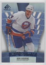 2021 Upper Deck SP Game Used Purity Legends Platinum 10/35 Bob Bourne #P-69 0p8o