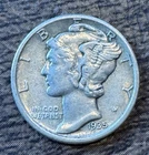1935 P Mercury Dime Circulated Uncertified US Coin