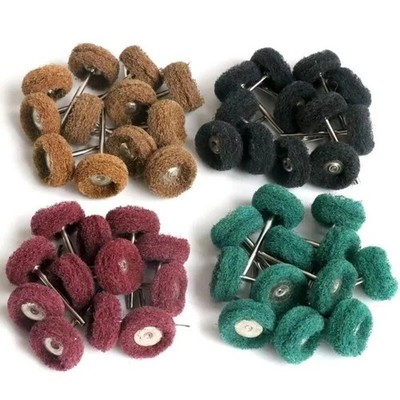 Fresh Dental Lab Fiber Wheel brush Polishing Polisher Prophy Brushes FG 2.35mm