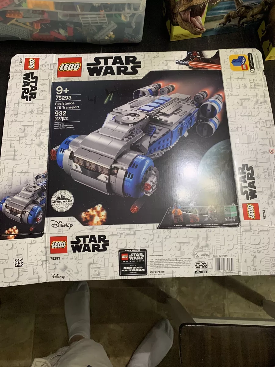LEGO Star Wars Resistance I TS Transport 75293 Box Only eBay