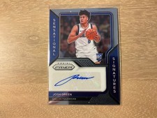 2020-21 Panini Prizm Basketball Josh Green Sensational Signatures Rookie Auto