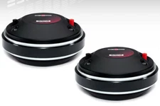 2x B&C DE750TN-8 2" Titanium Horn Driver 220W 8Ohm 4-Bolt 3" aluminum voice coil