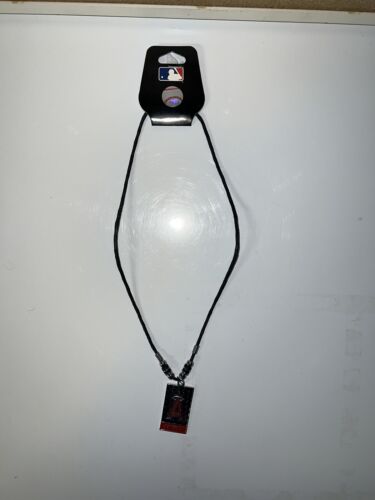 Los Angeles Anaheim Angels Necklace w/ Logo Charm MLB Licensed Jewelry - Picture 1 of 2