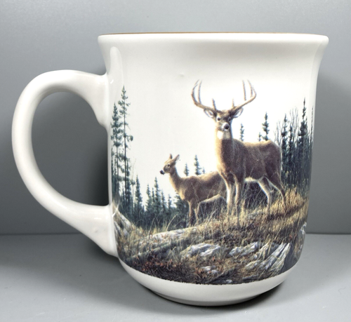Cabela's Autumn Whitetails Kaffee Tee Tassen James Hautman Bogenjagd Jagd Hirsch - Bild 2 von 9