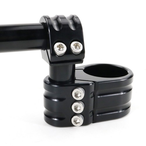 Adjustable MultiClip Clip Ons Handlebar Fit For TRIUMPH Daytona 675/R 2006-2020 - Foto 9 di 10