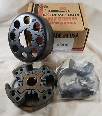 HILLIARD INFERNO FLAME RACE CLUTCH , Kart Racing 3/4''bore NO sprocket NEW