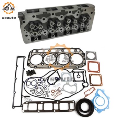 Cylinder head + full gasket kit for Yammar 4TNV106 Engine MTL25 Multi Terrain
