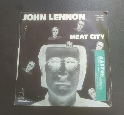 John Lennon Mind Games Italy Rare 45 RPM 7 