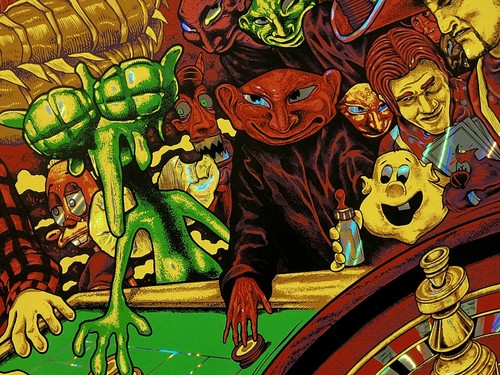 Primus Poster FOXWOODS AP LAVA FOIL Official Print 4/5 2024 Puscifer Sessanta - Picture 7 of 13