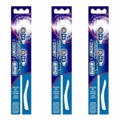 BL Oral-B 3D White Replacement Heads 2 Count (72028)**Pack of 3**