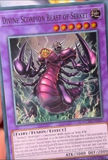 Yugioh 3x Divine Scorpion Beast of Serket MZT...