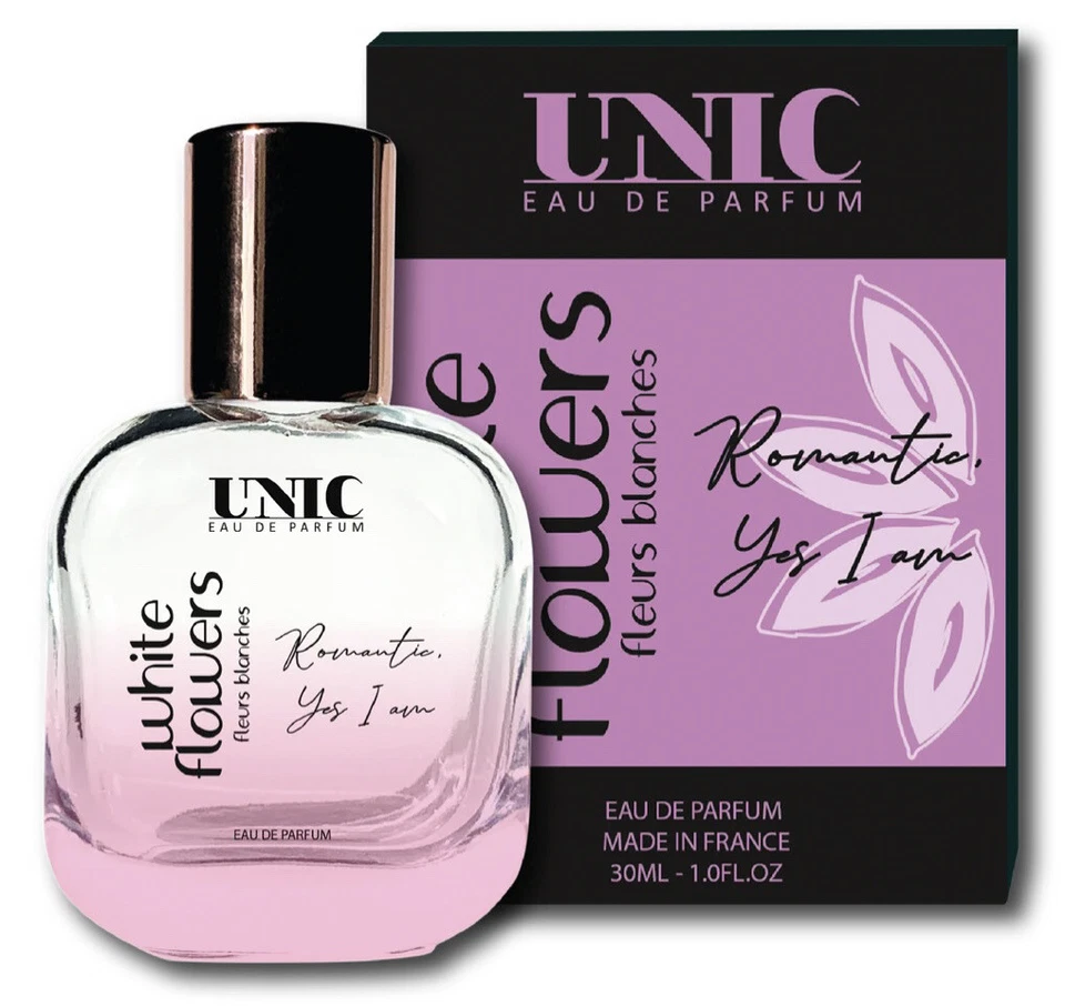 Eau de Parfum Unic Fleurs blanches 30ml White flowers romantic - Photo 1/1