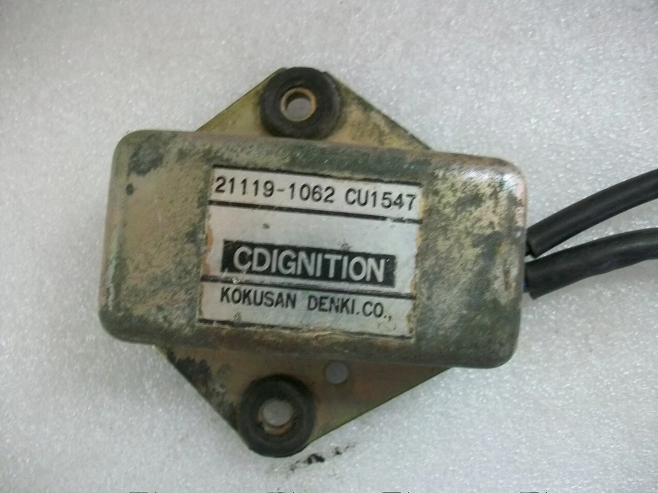 Caja de encendido vintage Ahrma 1982-1983 OEM Kawasaki KX125 KX 125 CDI 21119-1062 Foto 3 de 4