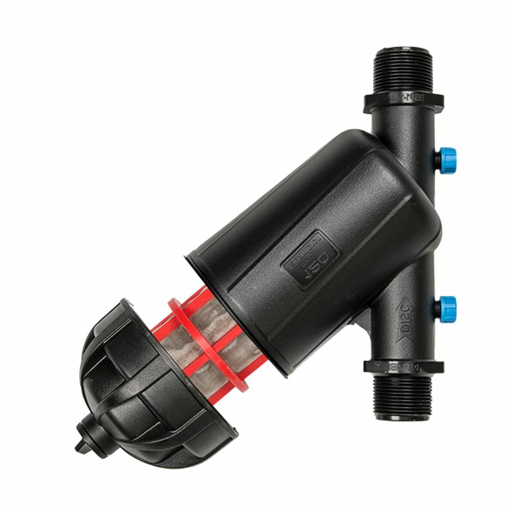 Asudaro Wasserpumpen-Siebfilter – Edelstahl & ABS, Für Garten, Wohnmobil & Bewässerung, Schwarz