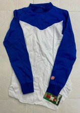 Rawlings BSFS White/Royal Long Sleeve Throwback Style Undershirt Adult