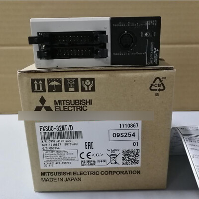 1PC New Mitsubishi FX3UC-32MT/D PLC Module Expedited Shipping FX3UC32MT/D