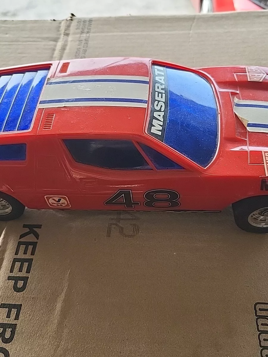 Vintage Daishin Maserati Bora RC Radio Control Car 1977