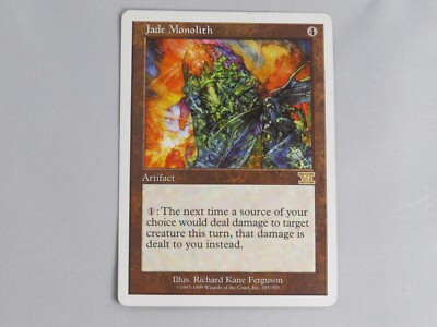 Magic The Gathering (MtG) Karte ''Jade Monolith'' englisch neuwertig