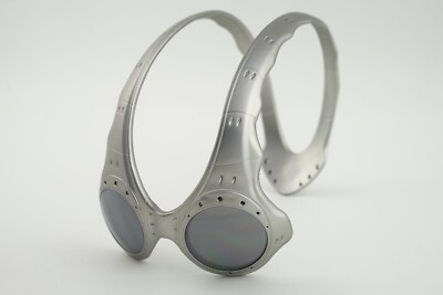 RARE!! Oakley Over The Top Matte Silver FMJ/Black Iridium OTT