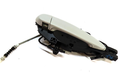 08-14 BMW X5 X5M X6 X6M (E70 E71) RIGHT FRONT COMFORT ACCESS DOOR HANDLE (WHITE)