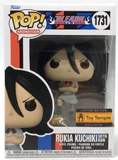 Funko Pop! Bleach Rukia Kuchiki with Kon #1731 Toy Temple LE with Protector