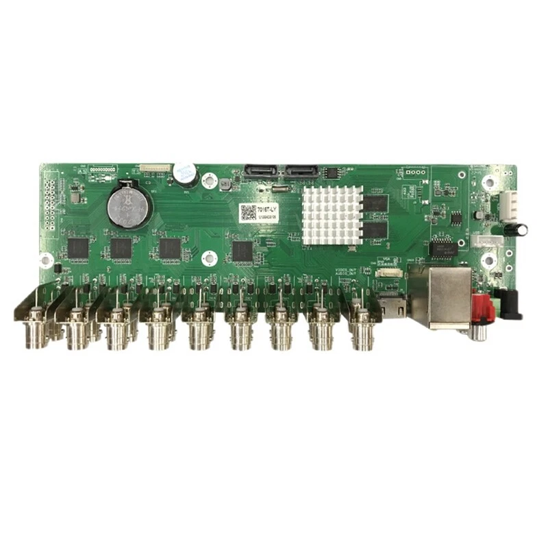 16CH A DVR Motherboard XVI A TVI CVI CVBS IP Coaxial Audio9722