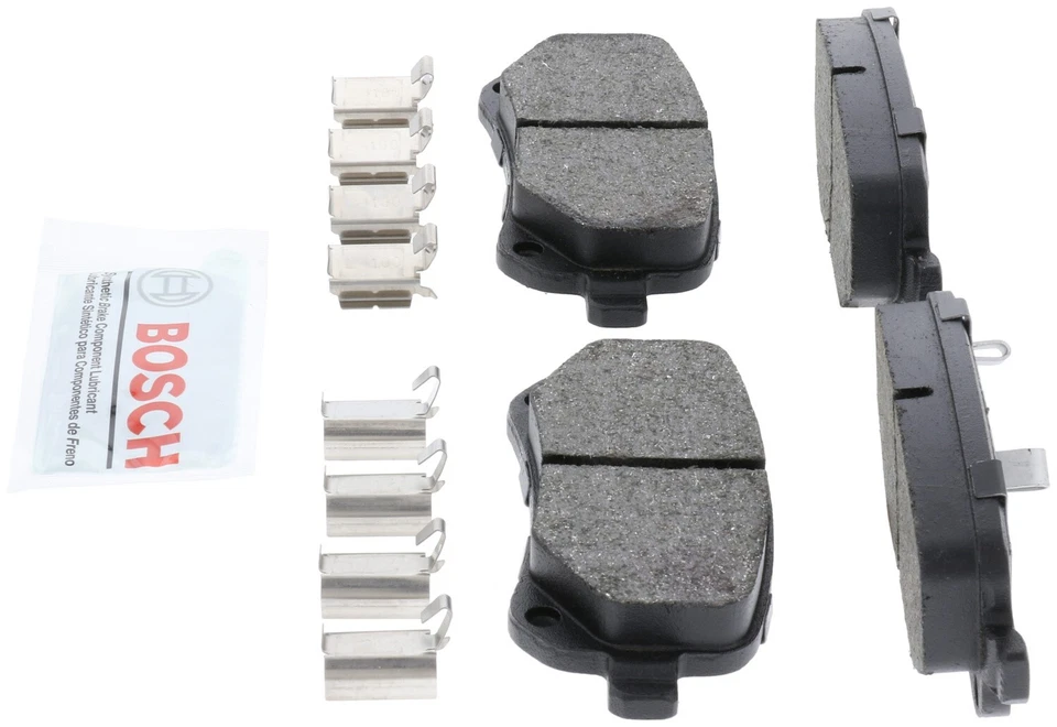 Bosch Blue Ceramic Brake Pads with Hardware Rear For 2009-2012 Dodge Journey - Image 2 of 4
