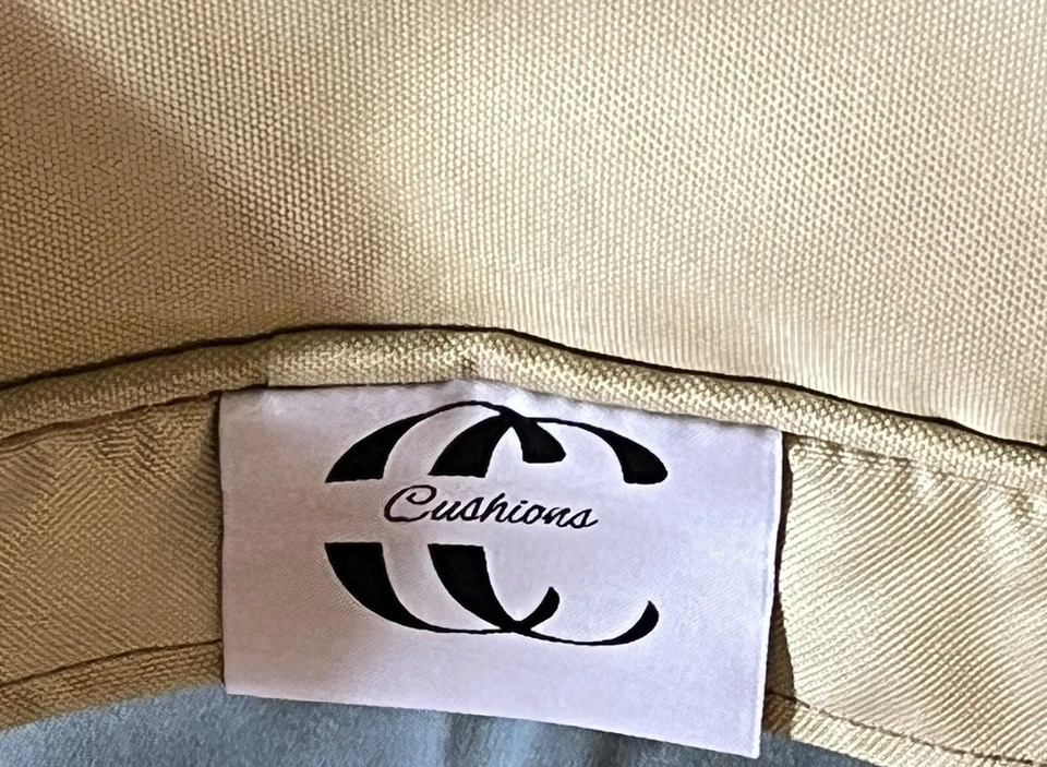 Cojín de asiento basculante para silla de patio Funda de cojín para silla de patio Bronceada NUEVA cubierta de asiento Foto 3 de 4