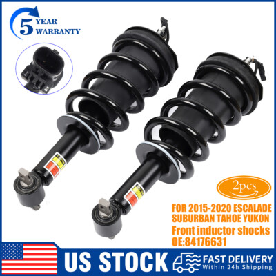 Front Shock Strut Coil Spring Assembly For Escalade Suburban Tahoe Yukon Denali