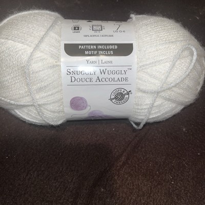 Loops & Threads Snuggly Wuggly Douce Accolade 446 Yds 5 Oz White Lot 639960 (A9)