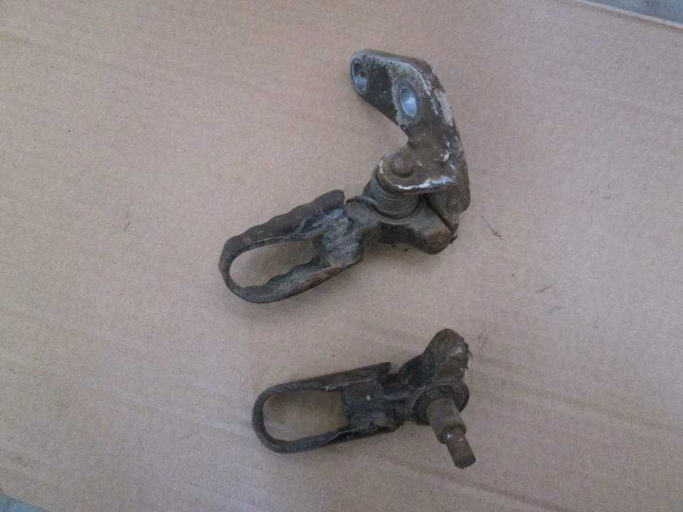 Honda NX125 NX 125 1988 estriberas delanteras estriberas reposapiés reposapiés Foto 2 de 2