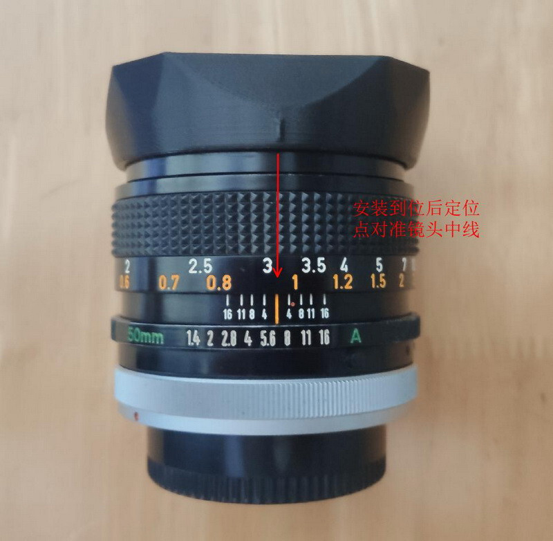 square hood of CANON FD 50mm 1:1.4 24mm 1:2.8 35mm 1:2 85mm 100mm