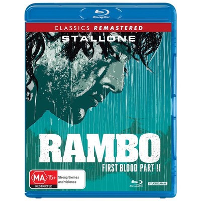 Rambo: First Blood Part 2 Blu-ray | Sylvester Stallone | Region B