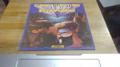 FUNKY JUNCTION TRIBUTE DEEP PURPLE UK LP 1973 Phil Lynott THIN LIZZY MIS-PRESS