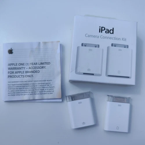 Apple iPad Camera Connection Kit MC531ZM/A In Box 2010