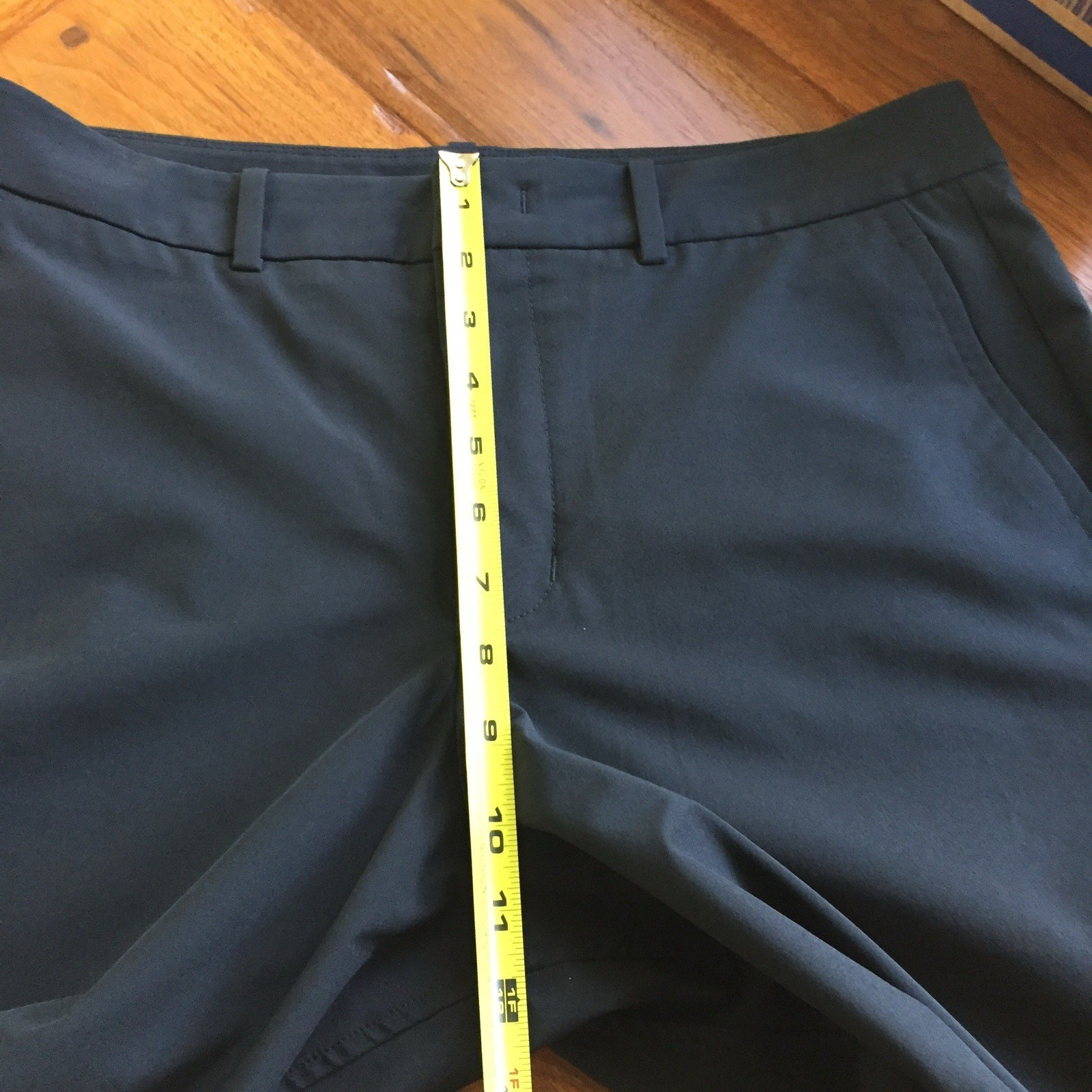 Kit and Ace Navigator Commute Pants Mens 34x32 Stretch Pockets Flat Front Black