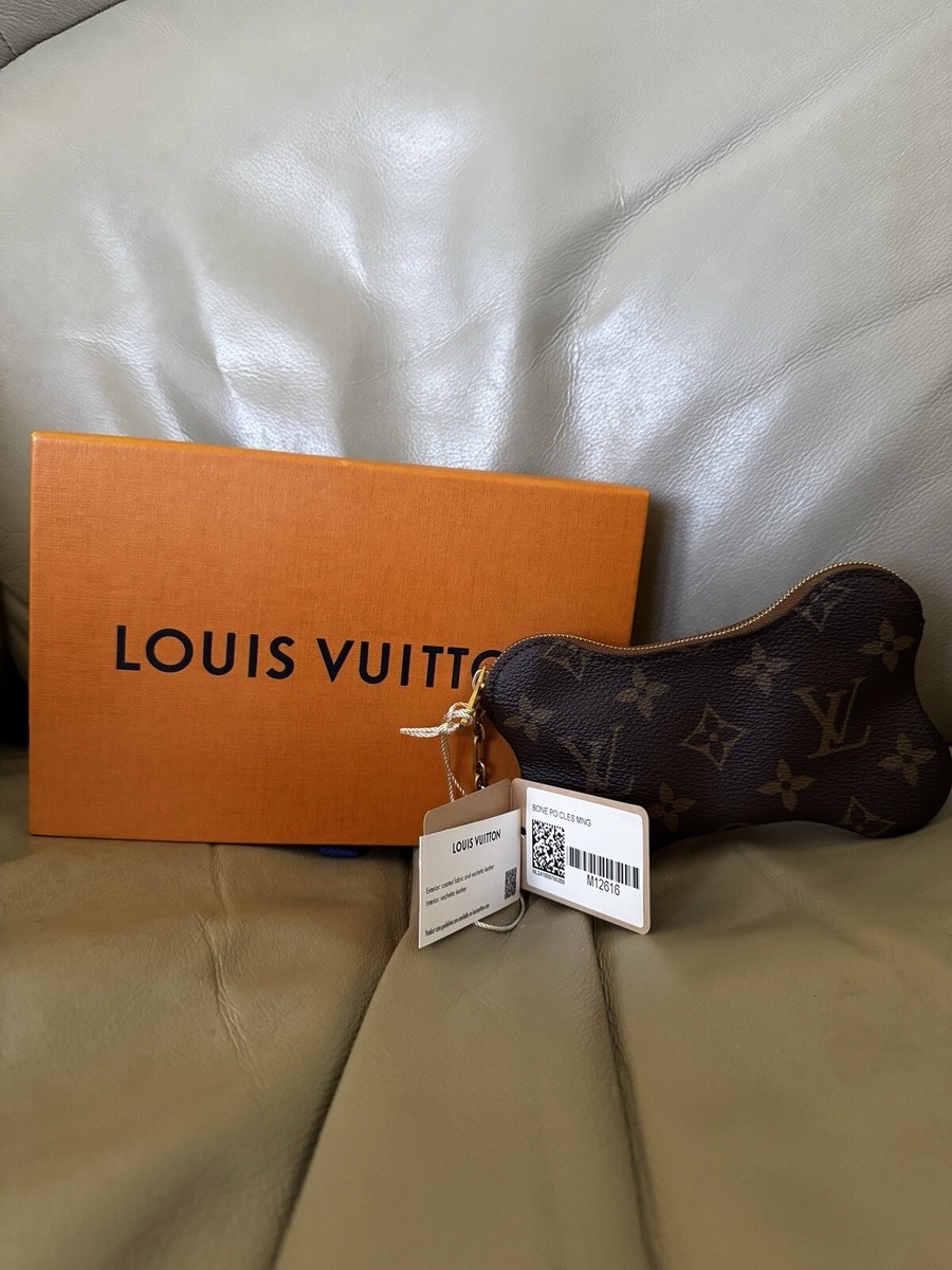Louis Vuitton - DOG BONE KEY POUCH LV NEW Authentic Bag