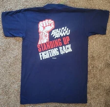Vintage APWU American Postal Workers Union Shirt M Standing Up Fighting Back 