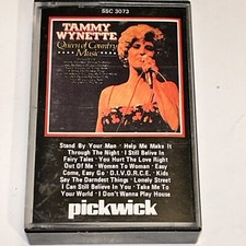 Tammy Wynette Queen Of Country Music Country Music Album Cassette 1W23