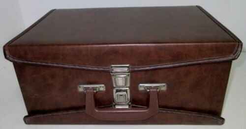 Vtg Cassette Tape Carrying Case Holder Double Sided With 60 Cassettes Included - Picture 3 of 15