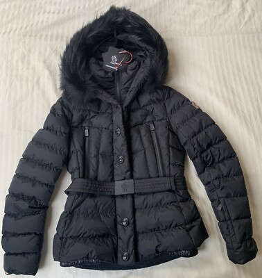 Moncler Grenoble Beverly Black Ski Jacket size UK