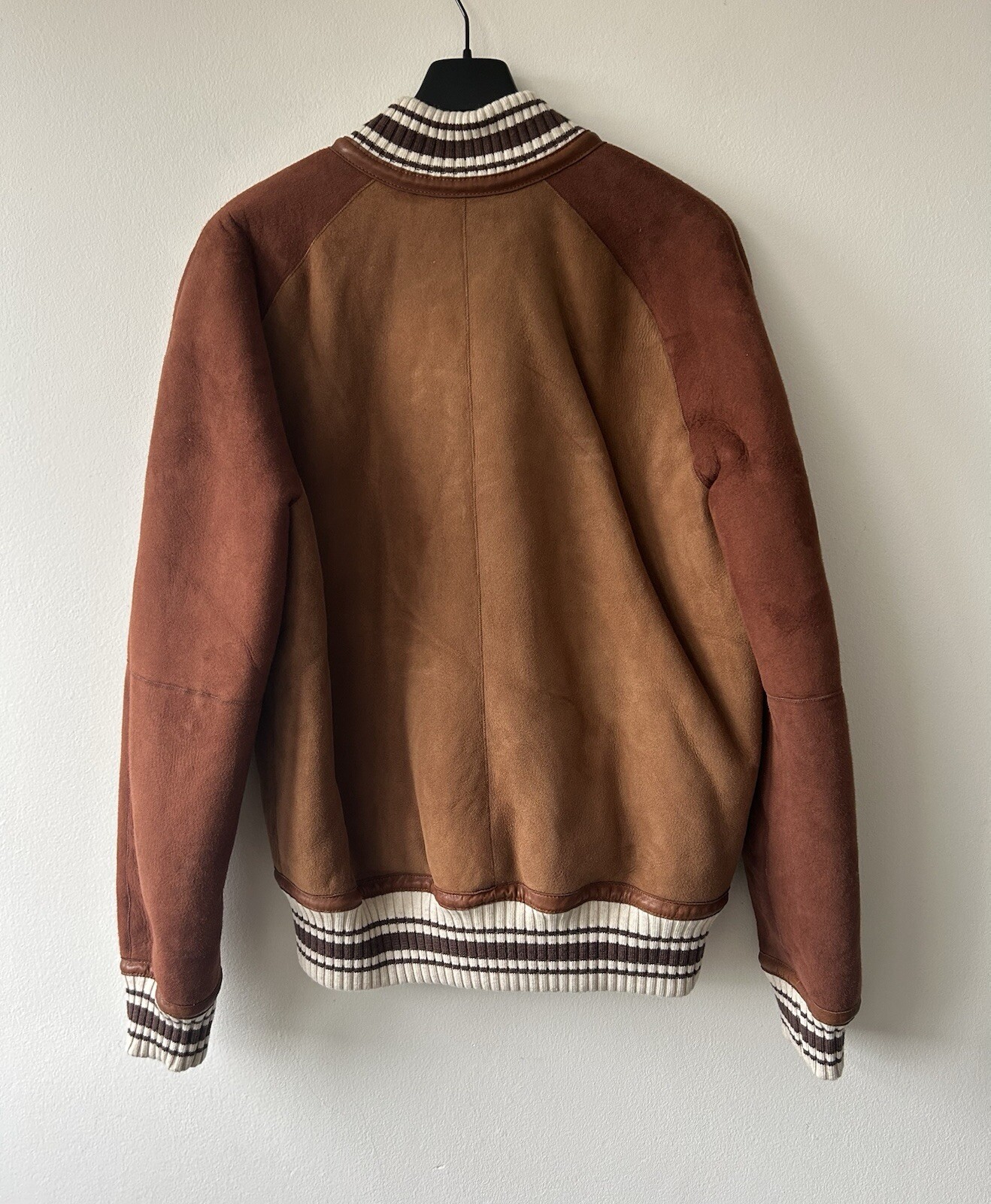BNWT ZARA MAN REVERSIBLE DOUBLE-FACED LEATHER JACKET - SIZE M- RRP £399 image 3