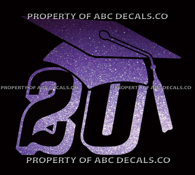 Graduation Cap Sticker Let S Party Grad For Top Of Cap Black