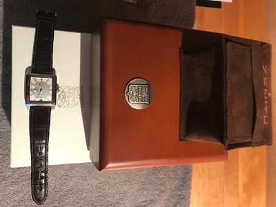 ZENITH Port Royal Elite Automatik, Sekunde und Datum.