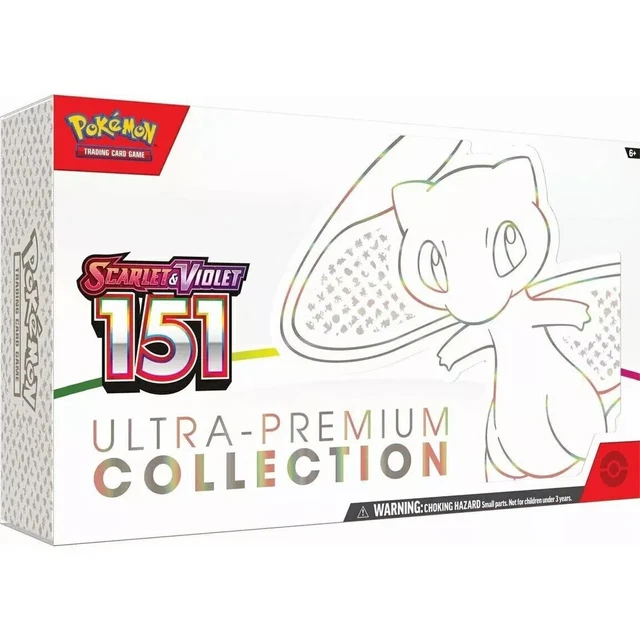 SHIP SEALED- Pokemon Scarlet & Violet 151 Ultra Premium Collection Box UPC