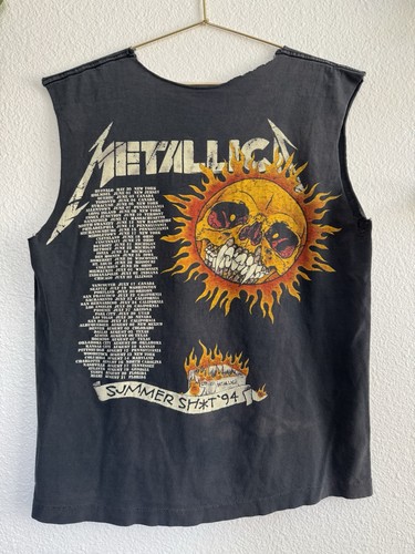 Vintage Metallica Summersh*t ‘94 Cut Tank - Picture 2 of 22
