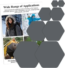 Down Jacket Repair Patches, Self Adhesive Nylon Repair Patch, Pre-Cut Waterproof