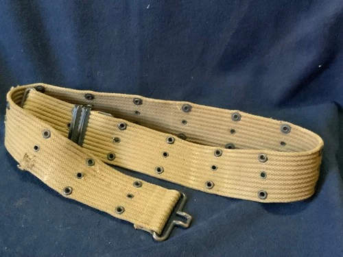 US Military Army WWI M1912 WW1 Pistol Canvas Web Belt