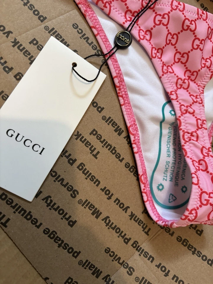 gucci bikini Womens pink Size M - Image 3 of 4